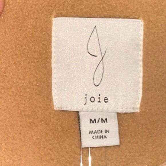 NWT Joie Sherpa Teddy Button Front Jacket W/Pockets - Picture 4 of 6